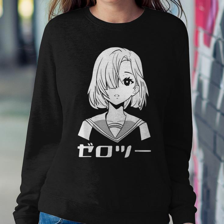 ゼロリー Zero Two Anime Girl Anime Women Sweatshirt Unique Gifts