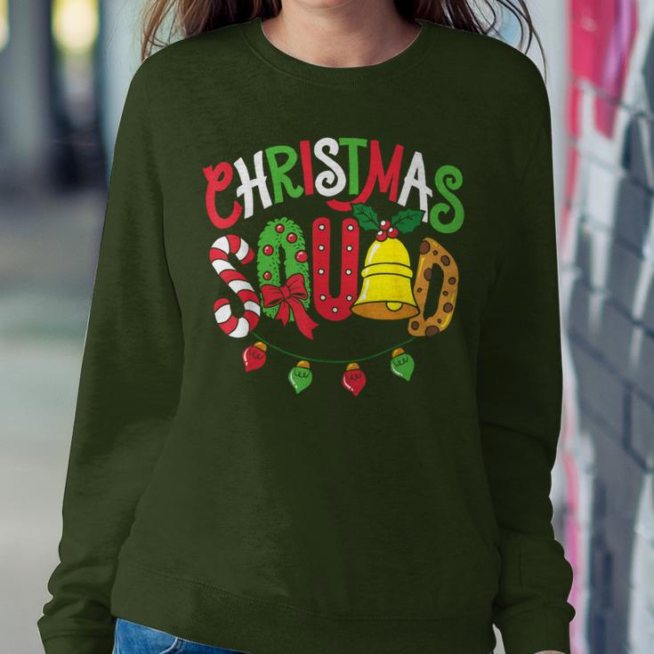 Christmas Squad Family Matching Pajama Boys Girls Xmas Women Sweatshirt Funny Gifts