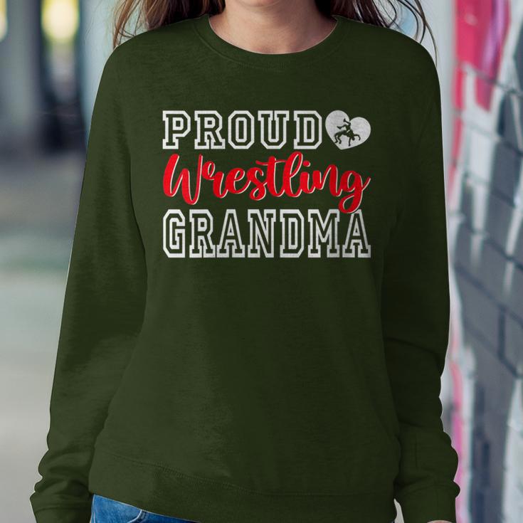 Cute Proud Wrestling Grandma Mother's Day Christmas Women Sweatshirt Unique Gifts