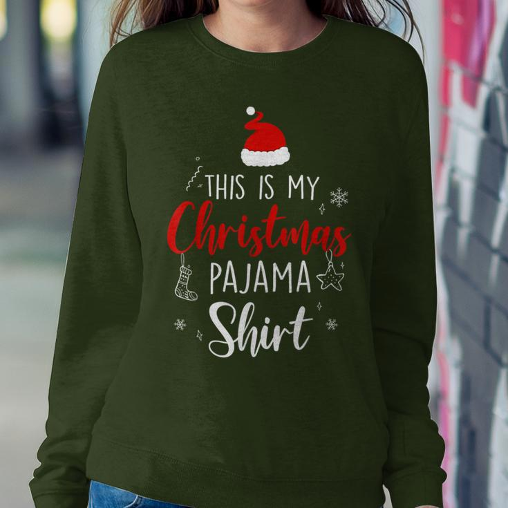 Christmas Pj Pajama Pjs For Family Women Sweatshirt Unique Gifts