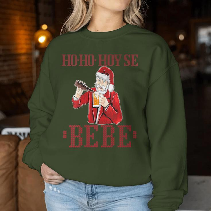 Ho Ho Hoy Se Bebe Ugly Christmas Dominican Women Sweatshirt Unique Gifts