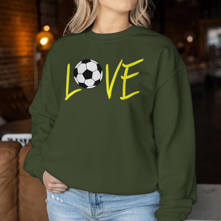 Love Crazy Soccer Mom Life Christmas For Women Women Sweatshirt Unique Gifts