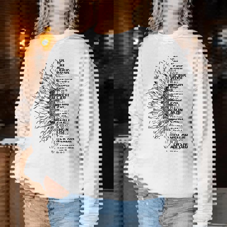 You Are Beautiful Victorious Enough Created Strong Christian Women Sweatshirt Personalized Gifts