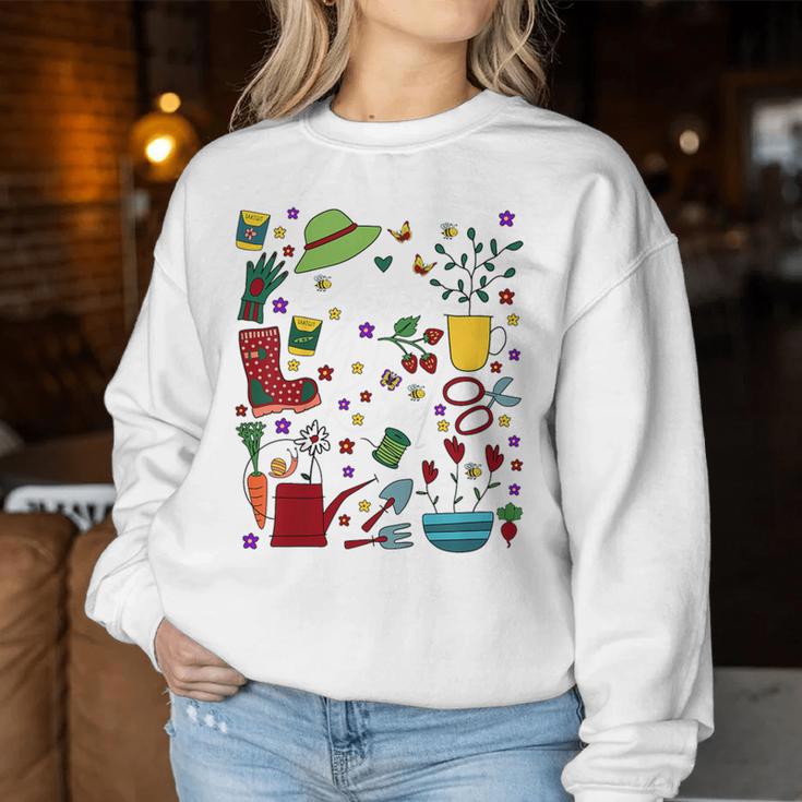 Children's Garden Child Garden Chef Garden Gardener Garden Girls Sweatshirt Frauen Lustige Geschenke