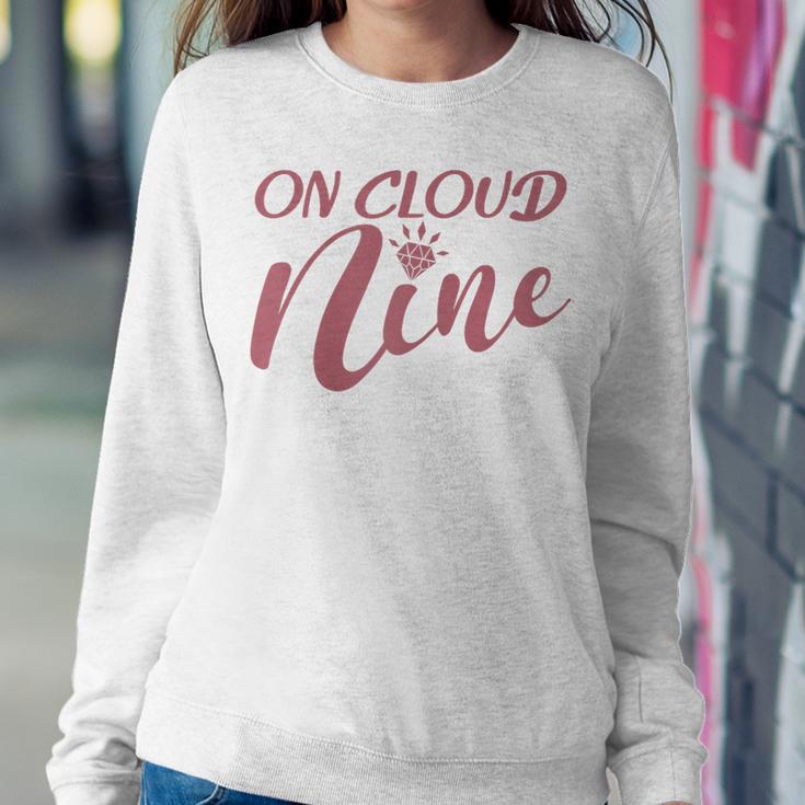 On Cloud Nine Bachelorette Party Bridal Party Matching Women Sweatshirt Unique Gifts