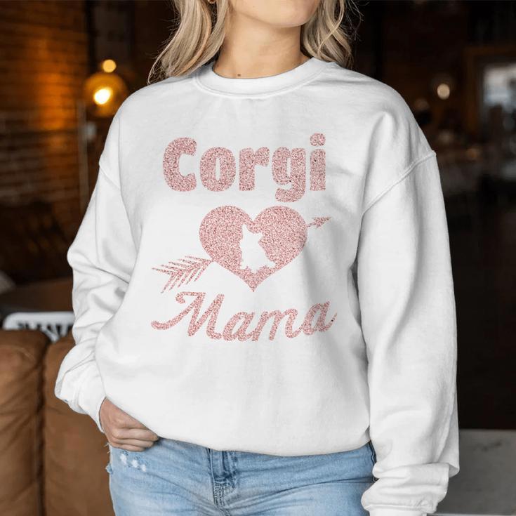 Corgi Mama Sweatshirt Frauen Lustige Geschenke