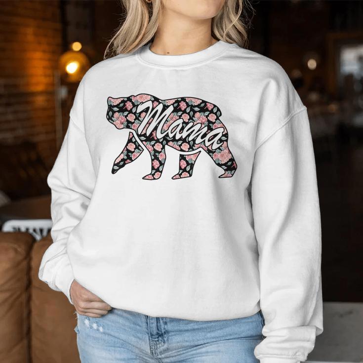 Damen Mama Bär Niedlich Lustig Beste Mamaon Jungen Mädchen Mutter Sweatshirt Frauen Lustige Geschenke