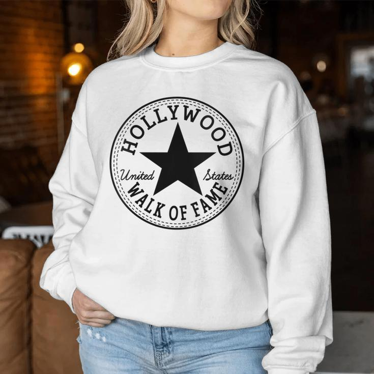 Hollywood Walk Of Fame Los Angeles United States Of America Women Sweatshirt Unique Gifts
