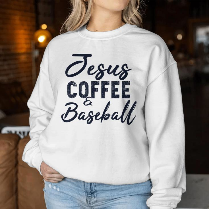 Jesus Coffee And Sport And Christian Lovers Women Sweatshirt Unique Gifts