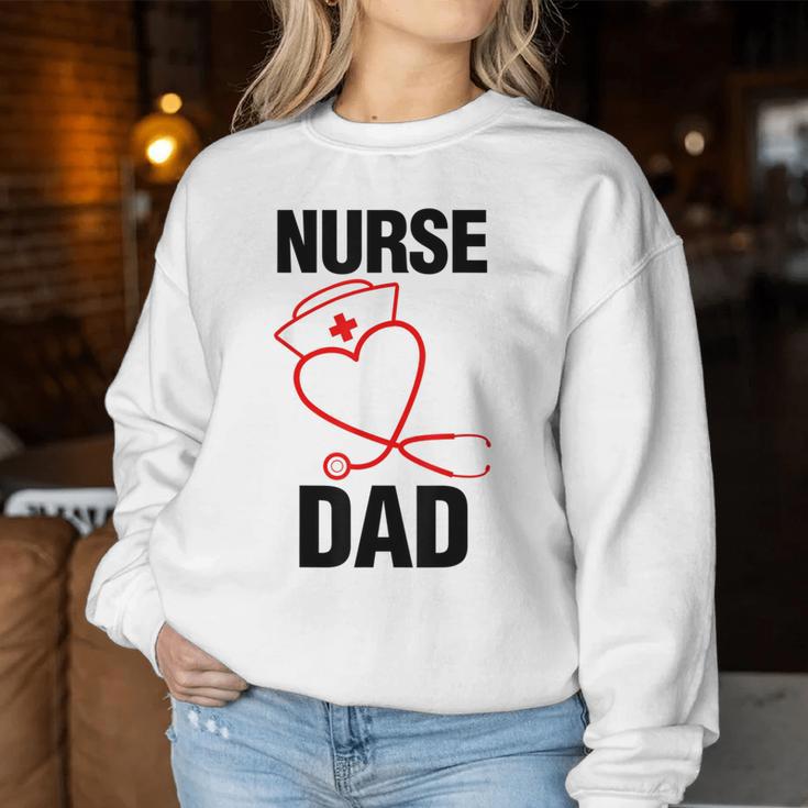 Krankenschwester Papa Frauen Krankenschwester Pflege Nursing Student Sweatshirt Frauen Lustige Geschenke