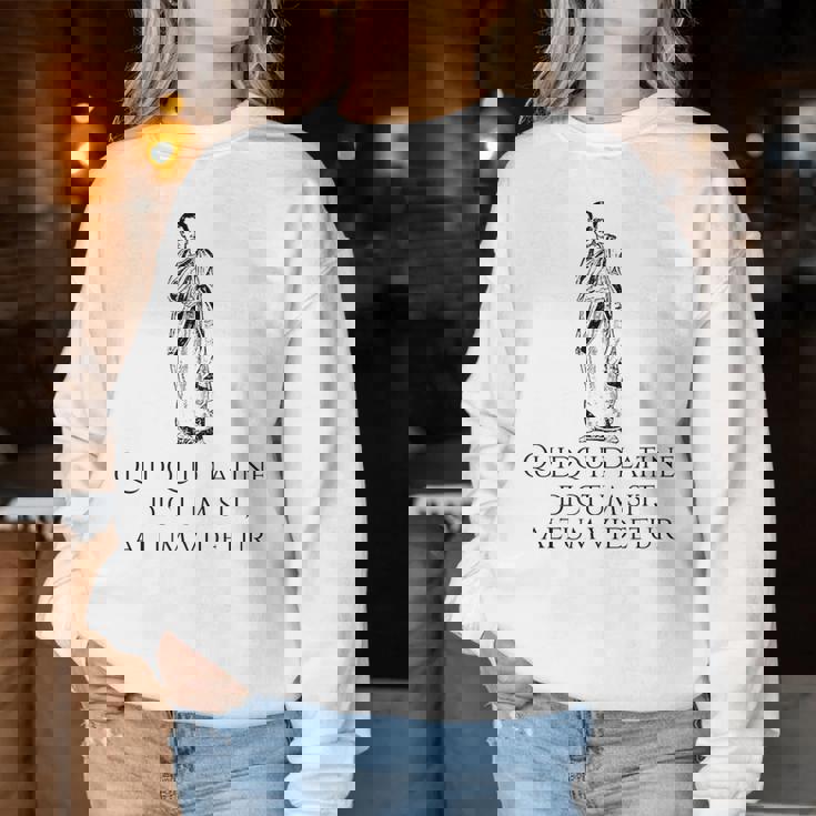Locuciones Latinas Spqr Historia Roma Antigua Sudadera Mujer Regalos divertidos