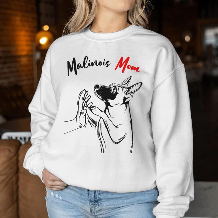 Malinois Mom Dog Mum Dog Holder Women's Sweatshirt Frauen Lustige Geschenke