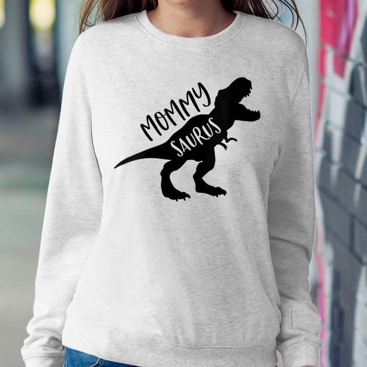 Mommy Saurus Mommysaurus Dinosaur Family Mom Women Sweatshirt Unique Gifts