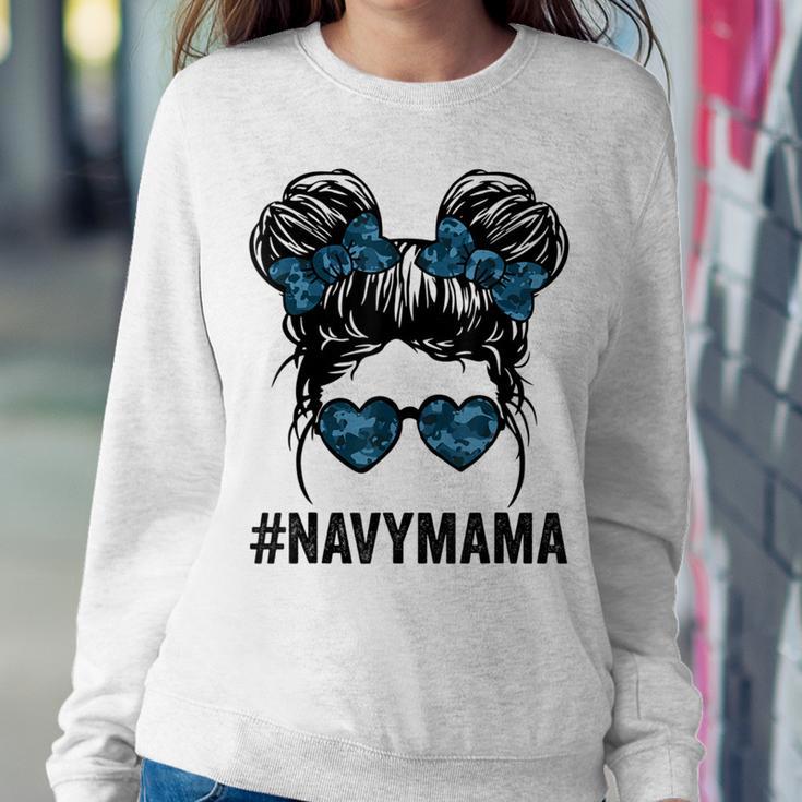 Proud Navy Mama For Moms Navy Women Proud Mom Women Sweatshirt Unique Gifts