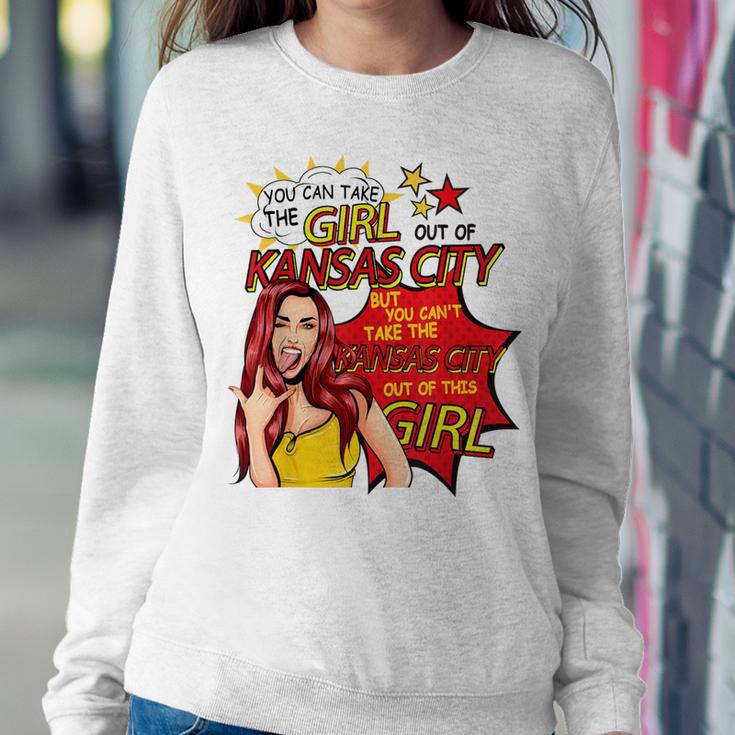 Proud Woman From Kansas City Cool Girl From Kansas City Women Sweatshirt Unique Gifts