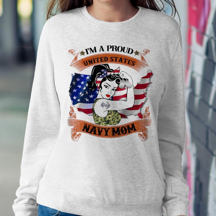 Proudnavy Aunt Proud United States Mom Navyveterans Women Sweatshirt Unique Gifts
