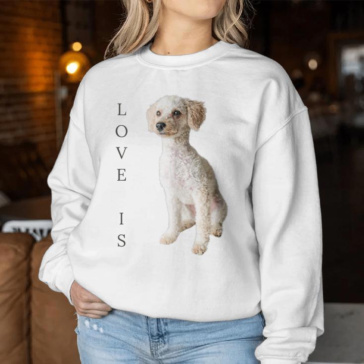 Pudel Für Damen Herren Kinder Hund Mutter Papa Liebesgeschenk Sweatshirt Frauen Lustige Geschenke