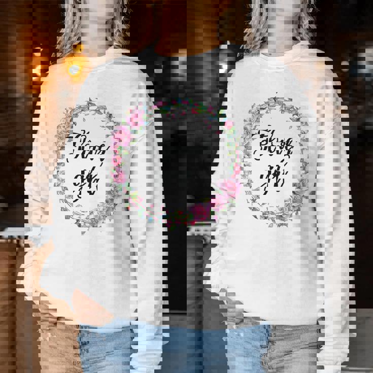 Youth Flower Girl Girls Wedding Matching Bridal Party Women Sweatshirt Personalized Gifts