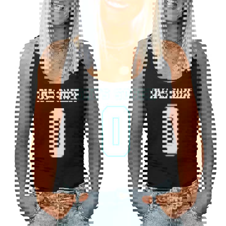 0 Days Sober  Drinking Alcohol Lover Adult Men Women Tank Top