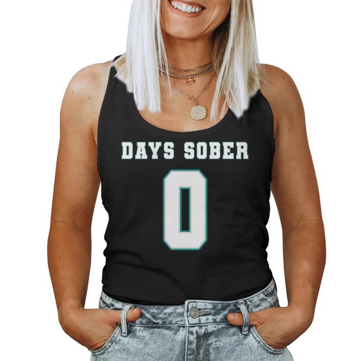 0 Days Sober  Drinking Alcohol Lover Adult Men Women Tank Top