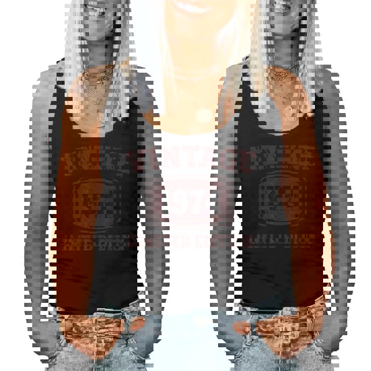 50 Years Old Vintage 1974 50Th Birthday For Men Women Tank Top