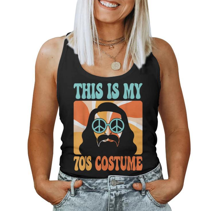 This Is My 70S Costume Groovy Hippie Theme Party Outfit Men Women Tank Top