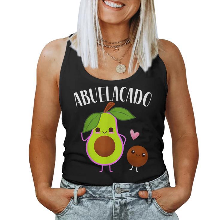 Abuelacado Spanish Grandma Avocado Baby Shower Women Tank Top