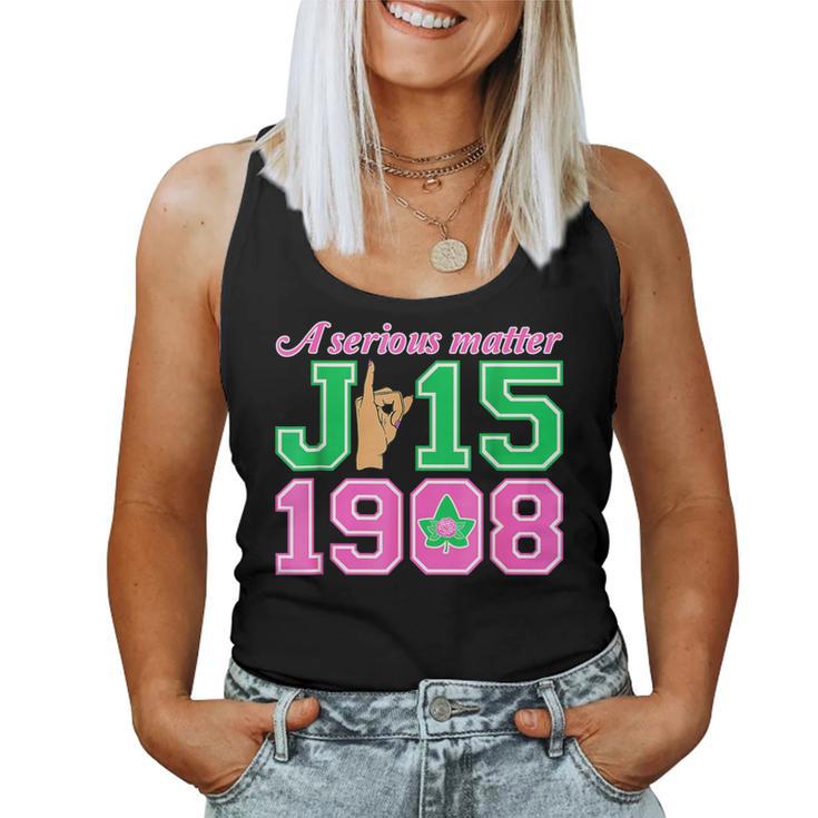 Aka Hand Sign A Serious Matter J15 Founders Day 1908 Women Tank Top