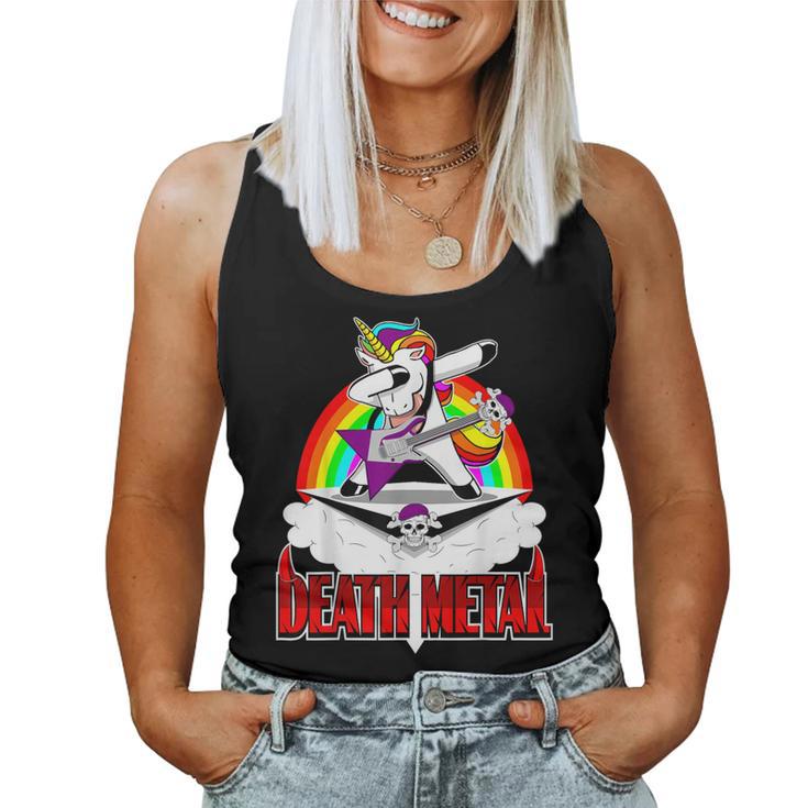 Débardeur Death Metal Unicorn - Licorne Du Metal Pour Homme Et Femme - T-shirt Manches Coupées - 9