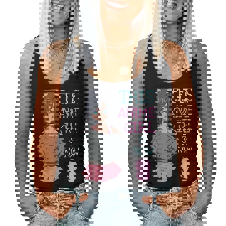 This Anime Girl Is Now 8 Years Old Birthday Girl Kawaii Women Tank Top