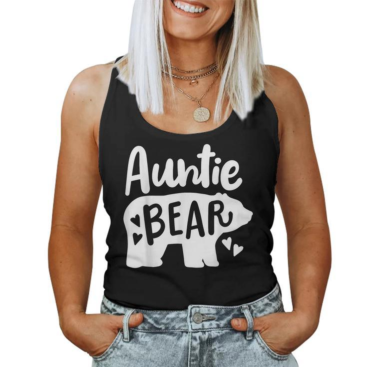 Auntie Aunt Auntie Bear Women Tank Top