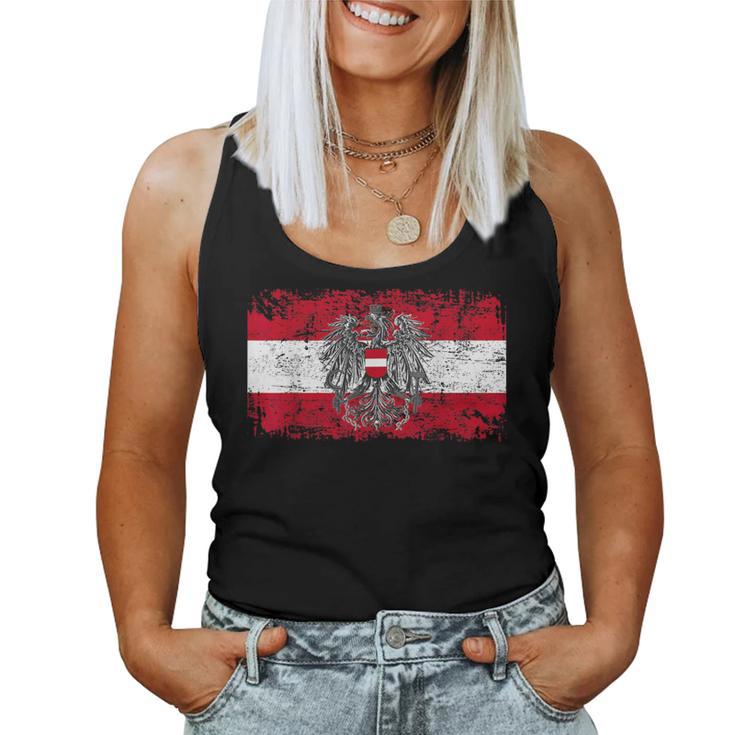 Austrian Flag For And Women Tank Top Frauen