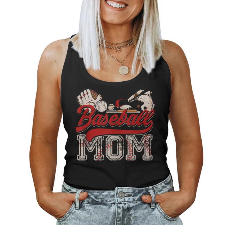 Ball Mama Baseball Softball Mama Damen Tank Top Frauen