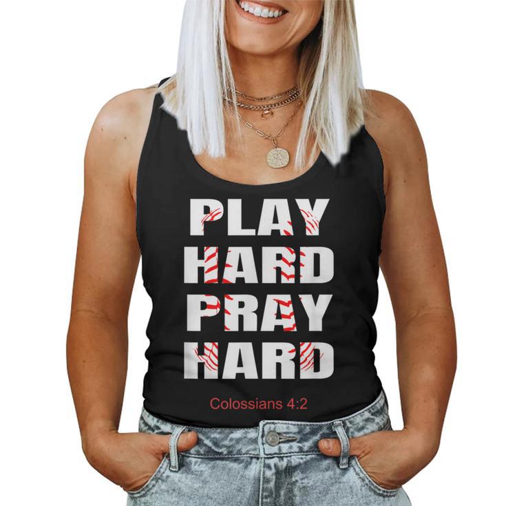 Baseball Player Christian Athletic Wear Bible Verses Athlete Women Tank Top