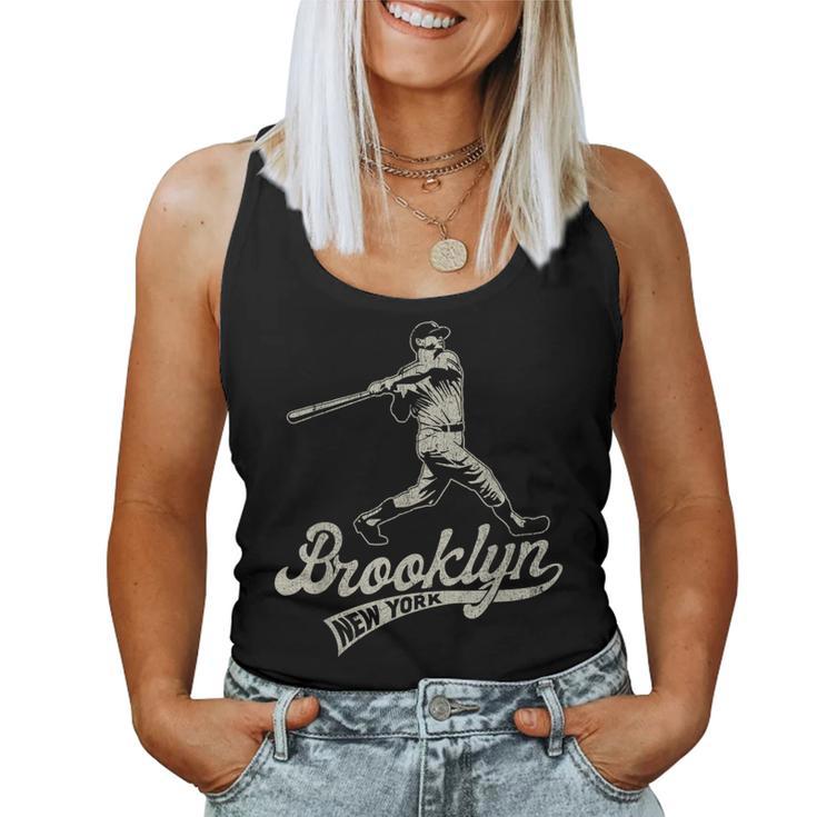 Baseball Vintage Style Brooklyn For & Women Women Tank Top