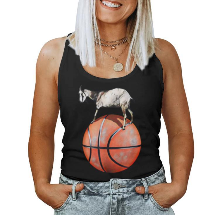 Basketball Goat Jersey For Boy Girl Sports Fan Women Tank Top