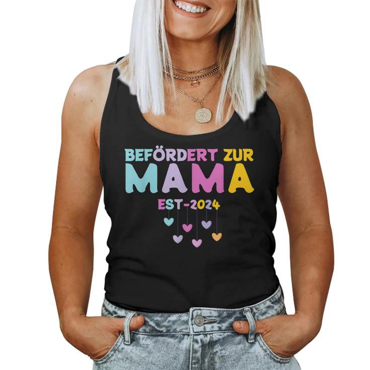 Befördert Zur Mama 2024 Ich Werde Mama Tank Top Frauen