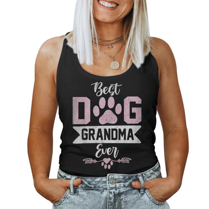 Best Dog Grandma Ever Dog Grandma Women Tank Top