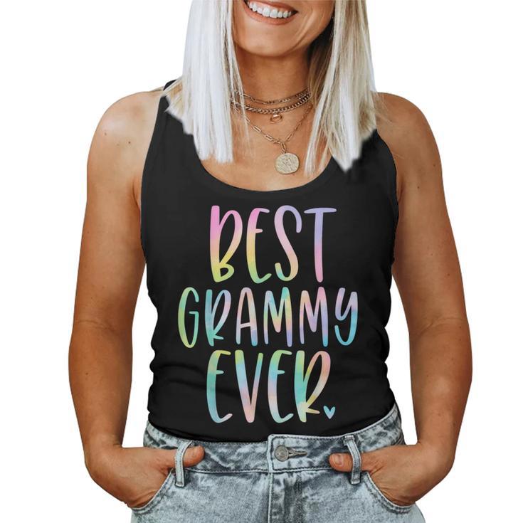 Best Grammy Ever Mother's Day Tie Dye Women Tank Top