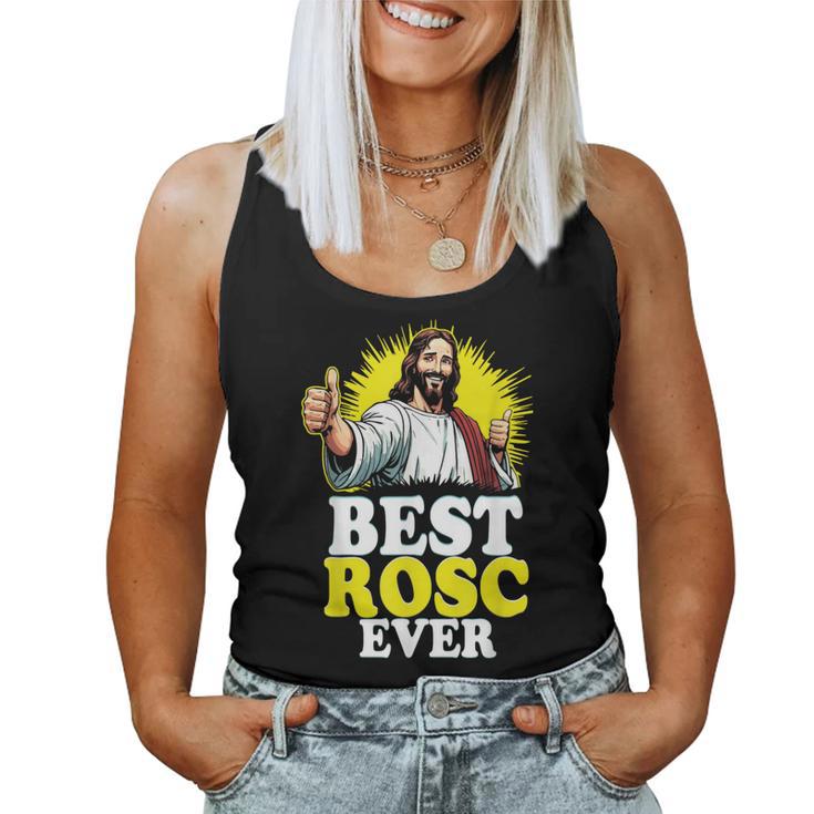 Best Rosc Ever Easter Jesus Nurse Doctor Surgeon Women Tank Top