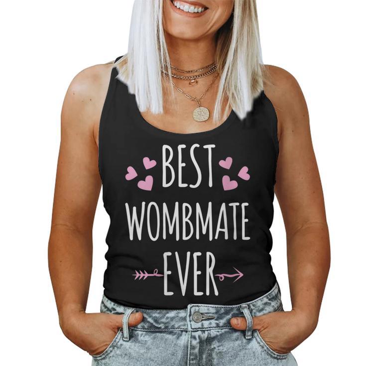 Best Wombmate Ever For Twins And Siblings Women Tank Top