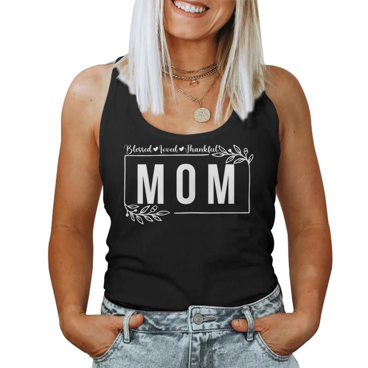 Blessed Loved Thank Mom Mama Muttertag S Tank Top Frauen