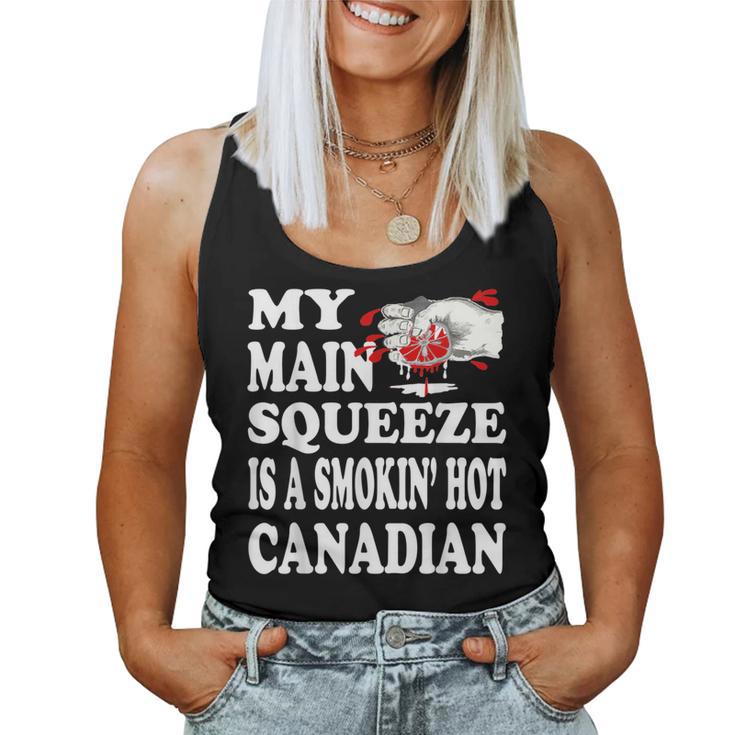 Canada Culture Girlfriend Wife Canadian Matching Couples Women Tank Top