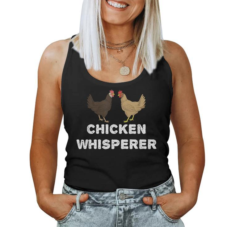 Chicken Whisperer Pet Chicken Country Women Tank Top