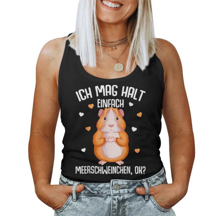 Children's Girls' Ich Mag Halt Guinea Pig Tank Top Frauen