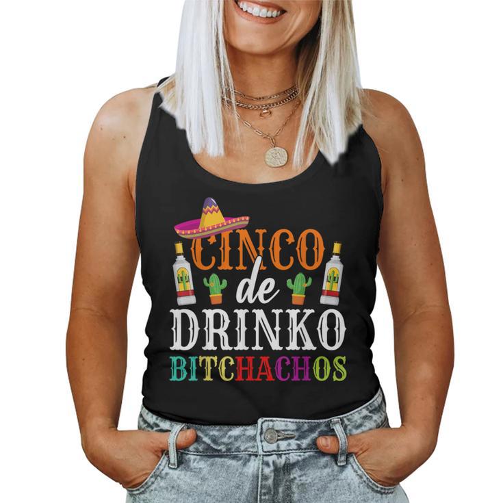 Cinco De Drinko Bitchachos Cinco De Mayo Party Men Women Tank Top