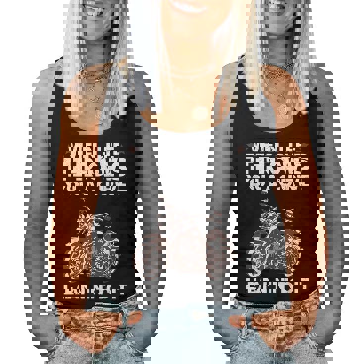 Cool Motorcycle For Motor Cycle Rider Biker Women Tank Top