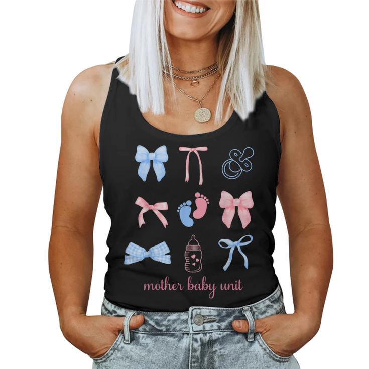 Coquette Mother Baby Nurse Postpartum Rn Graduation Women Tank Top