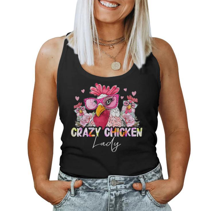 Crazy Chicken Lady Girls Chickens Lover Women Tank Top