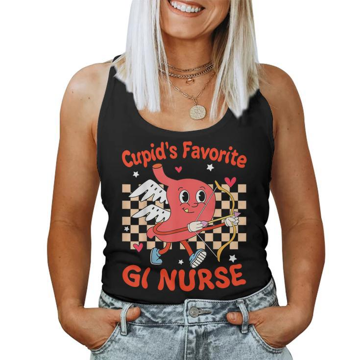Cupid's Favorite Gi Nurse Stomach Endoscopy Valentines Day Women Tank Top